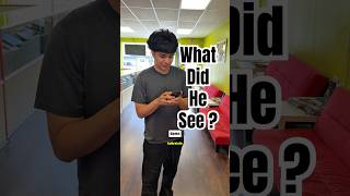 What Did He See At The End 🤔 #shorts #moneytalkswireless #apple