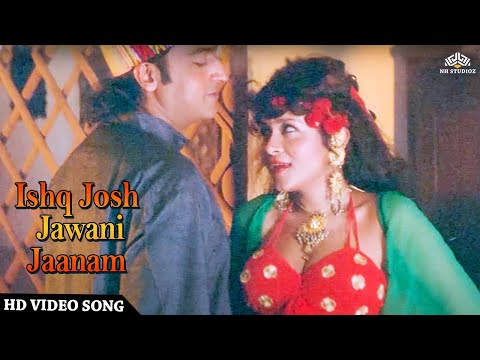 Ishq Josh Jawani Jaaam (4K) Romantic Video Song | Maha Yuddh | Grusha Kapoor, Gulshan Grover