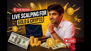 Crypto Trading LIVE: BTC Live Trading and Bitcoin Analysis ICT CONCEPT #goldtrading