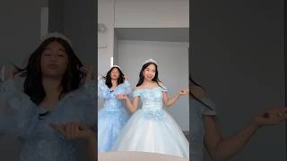 Cinderellas gone wild 💃💕🤣✨ #shorts #funnydance #princess #funforkids #musicforkids #trending