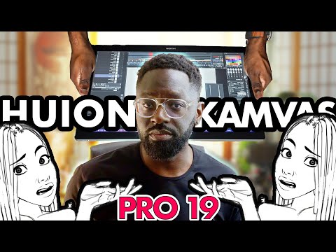 I Mastered Animation on this New Tablet - HUION Kamvas Pro 19 Review