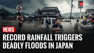 Southern Japan Hit by Record Rainfall, Floods and Deadly Landslide