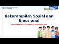 Keterampilan Sosial dan Emosional