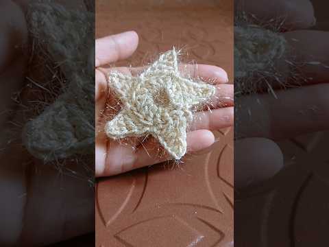 How to crochet a star ⭐️| wall hanging cum key chain | #shorts #youtubeshorts