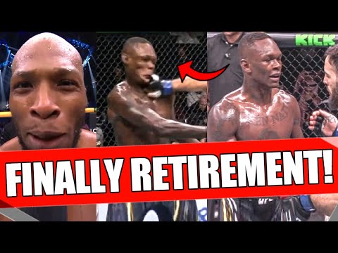 BREAKING: Israel Adesanya RETIREMENT! After getting TKO'ed, Shara Bullet loses too, UFC Saudi Arabia