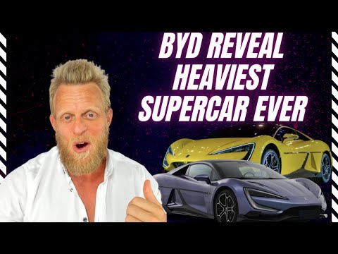 BYD's new electric super car is ridiculously powerful and incredibly heavy