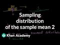 Understanding Sampling Distributions and the Central Limit Theorem