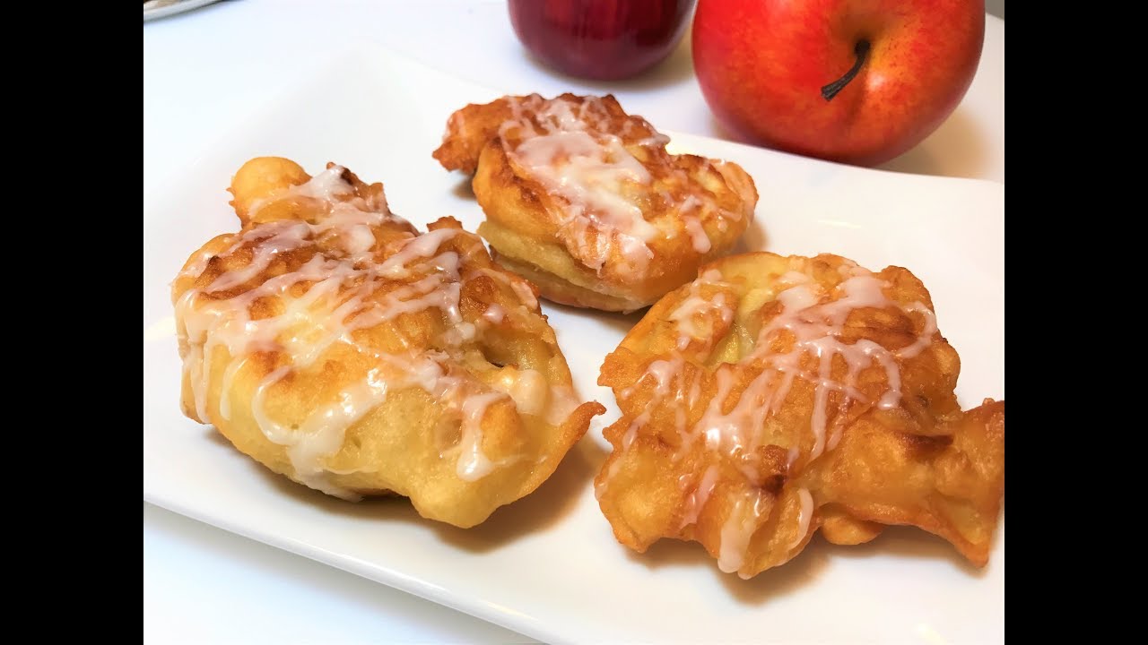 ОЛАДЬИ С ЯБЛОКАМИ. Как готовят ВКУСНЯШКУ американские женщины. Быстрый Завтрак. Apple Fritters.