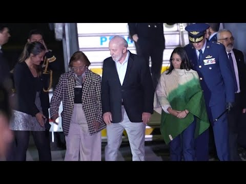 Brazil's Lula arrives in Colombia for Amazon summit | AFP