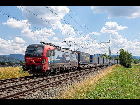 Bahnverkehr auf der Rheinstrecke am 11.6.2023 Part 2