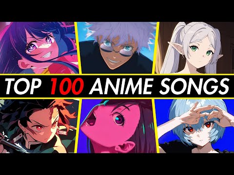 TOP 100 Most Streamed Anime Songs (OPENING - ENDING - OST)