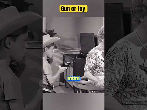 Boy handles real gun like a toy, almost kills someone#futurelink #drama