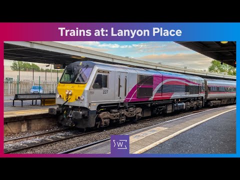 Trains at: Belfast Lanyon Place (11/09/22)