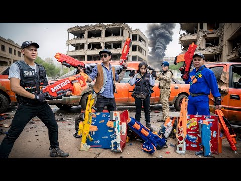 Nerf Guns War : S.W.A.T Most Intense Nerf Battle Ever Is Too Hot, Can You Survive?