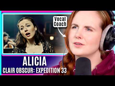 The Clair Obscur Soundtrack Is Beautiful | Vocal Coach Analysis | Alicia - Expedition 33 Reaction
