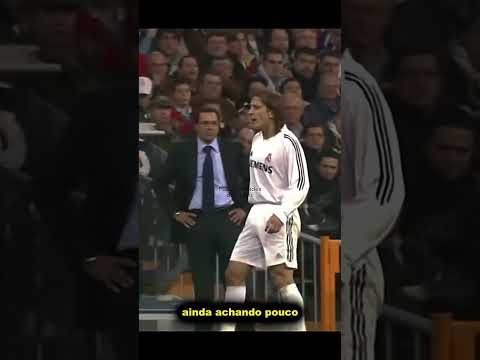 Ele tentou intimidar o Ronaldinho Gaúcho e não se deu bem.