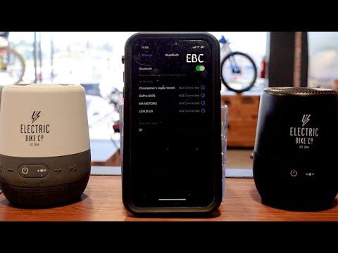 How to connect to your EBC wireless speaker - Electric Bike Company