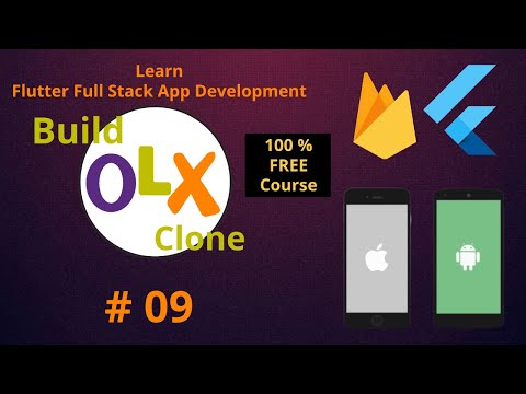 Flutter Tutorial for Beginners | Firebase iOS & Android Online MarketPlace  OLX Clone App Course