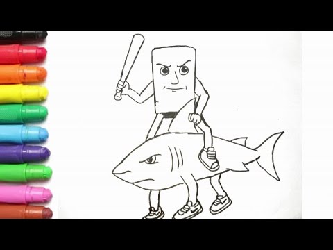 How to Draw Tung Tung Tung Sahur dan Tralalelo Tralala Italian Brainrot Anomali