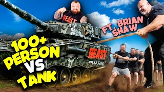 Tug of War VS  20 TONNE ARMY TANK | ft. Brian Shaw