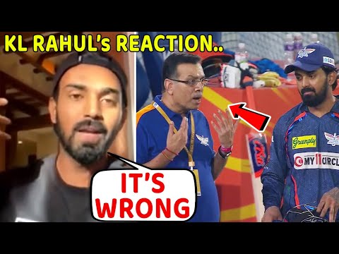 KL Rahul Reaction in social media on Sanjeev Goenka Angry heated argument after srh vs lsg match