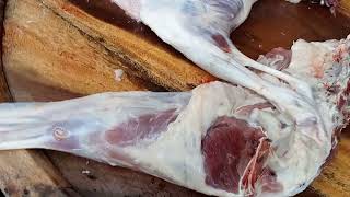 Unbelievable Goat Meat Cutting Video | Full Butchering Process  Fast, Clean & Professional Skills!