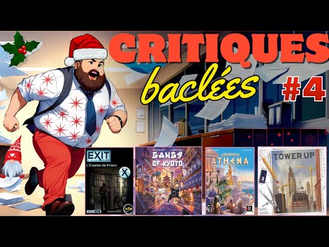 Critiques Bâclées #4 : Notre avis en moins d'1 minute par jeu !