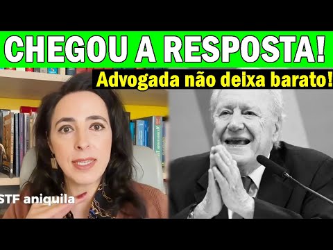 Advogada RESPONDE LEWANDOWSKI depois da fala sobre a IMUNIDADE PARLAMENTAR e deixar o seu...