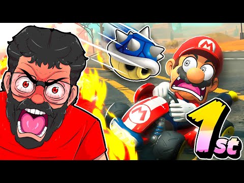 Mario Kart World, mas se eu GANHAR no ONLINE o VÍDEO ACABA!