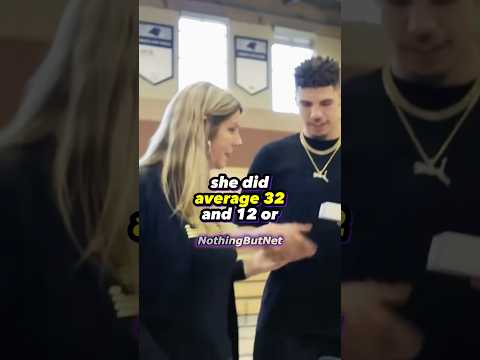 Lonzo Ball: "Our MUM was BETTER than OUR DAD at BASKETBALL!" 🏀🫢 #shorts #nba