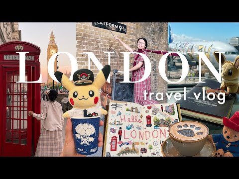 🇬🇧 LONDON Travel Vlog (Eevee Jet NH, Paddington, & more!) 🎡🚇 | Rainbowholic