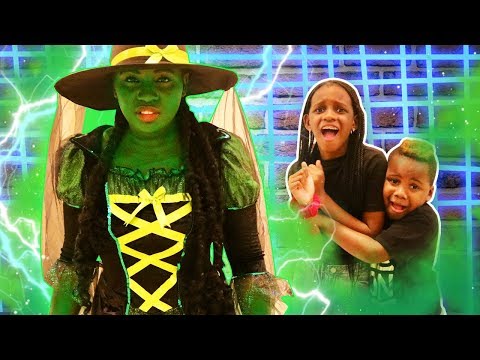 Kids Try To Escape The Mean Babysitter...Mean Babysitter Escape Room