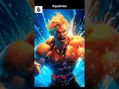 Top 10 Greatest Superheroes with Blonde Hair | Marvel & DC | Generated Art Using Ai