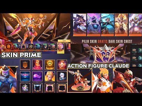 SKIN LUCKYBOX BEBAS PILIH ! BOCORAN SEMUA HADIAH EVENT M6, DAPAT SKIN PRIME CLAUDE & FIGURE CLAUDE