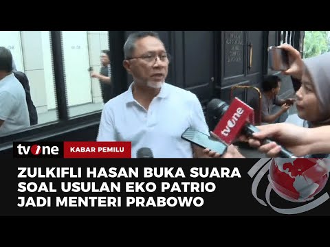 Eko Patrio jadi Menteri Prabowo-Gibran? Zulkifli Hasan: Terserah Beliau