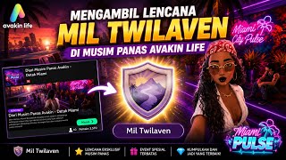 Cara Mendapatkan Lencana MIL TWILAVEN di Musim Panas Avakin Life 🌴 | Detak Miami Guide 2026