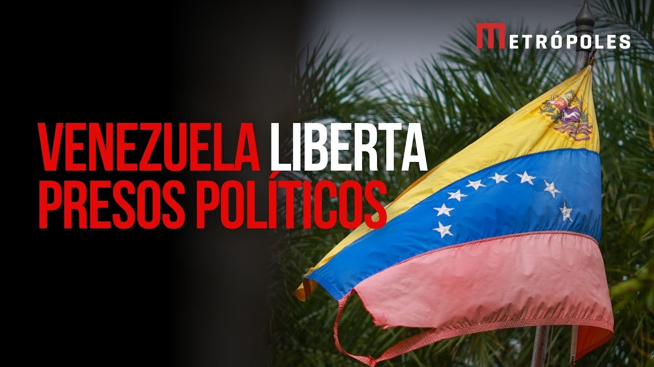 Venezuela anuncia a libertação de presos políticos: “Gesto pela busca da paz”