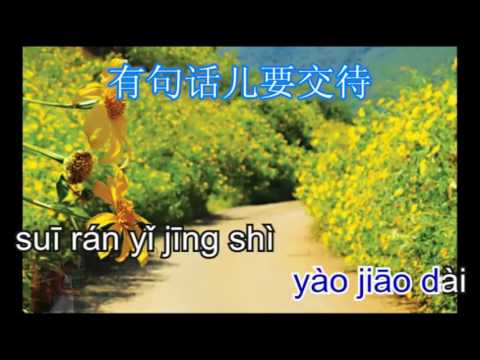 Lu bian de ye hua bu yao cai – 路邊的野花不要採 – karaoke