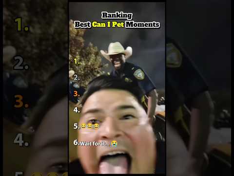 Ranking Best CAN I PET Moments ๐ญ