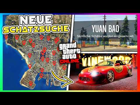 Neue Yuanbao SCHATZSUCHE in GTA Online! Alle 36 Locations + Gameplay | GTA 5 News