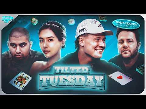 New Video from Hustler Casino Live: Wolfgang, Britney, Nik Airball & JBoogs Play THE ANTE GAME - Commentary by DGAF
