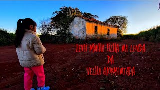 Levei minha filha na lenda da “VELHA ATORMENTADA”