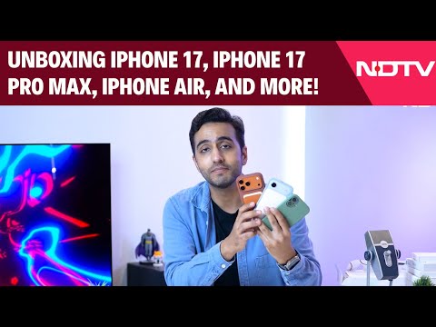 Unboxing iPhone 17 Series | Unboxing iPhone 17, iPhone 17 Pro Max, iPhone Air, and more!