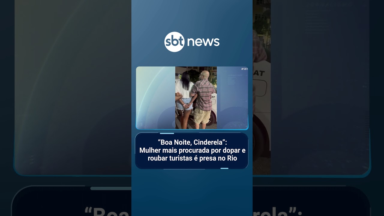 Boa Noite Cinderela Mulher mais procurada por dopar e roubar turistas é presa no Rio | SBTBrasil