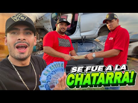VENDO EL CARRO DE MI AMIGO EN UN YONKE// no pudimos recuperarlo