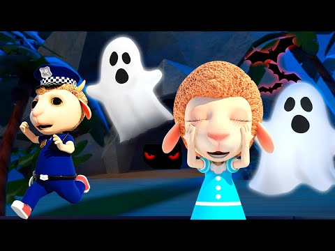 Children Met Ghosts in a Cave | Cartoon for Kids | Dolly and Friends