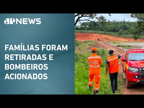 Barragem do Sapé, em MG, apresenta iminente risco de colapso