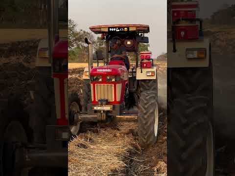 Swaraj 963 FE 4x4 Tractor🚜 | tractor short video #shorts #nature #villagelife #tractor #swaraj
