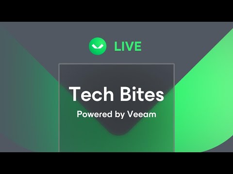 Tech Bites: Announcing the New Veeam Data Cloud