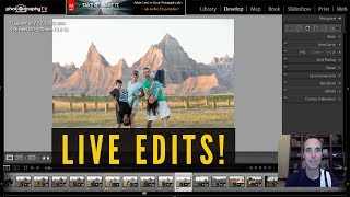 Live Lightroom video - Watch me edit